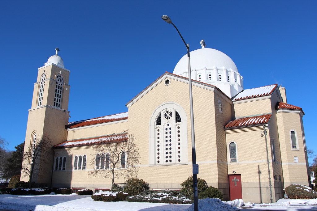 ST. SPYRIDON GREEK ORTHODOX CATHEDRAL, Worcester, Massachu