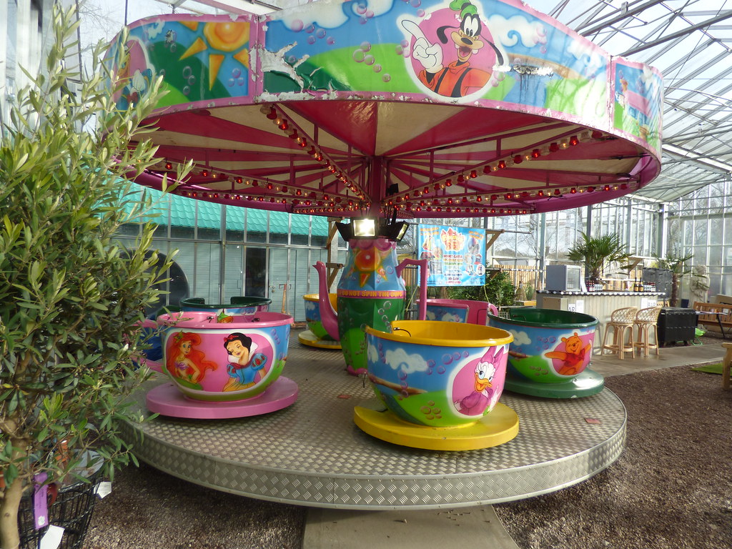Earlswood Garden & Landscape Centre Disney tea cup ride Flickr