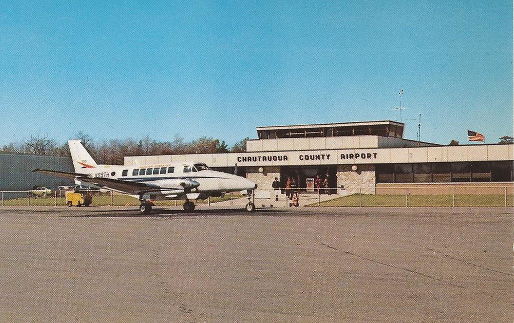 Jamestown Chautauqua County Airport (JHW) postcard circa… Flickr