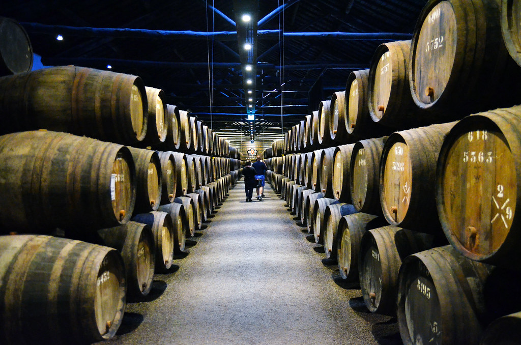 Taylor Fladgate Port wine cellars Taylors, Porto Philip Ross Flickr