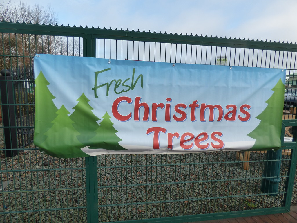 Earlswood Garden & Landscape Centre banner Fresh Christmas Trees