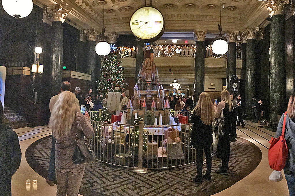 Christmas In Sf 2023 Christmas in SF St. Francis Hotel Sugar Castle lobby Flickr