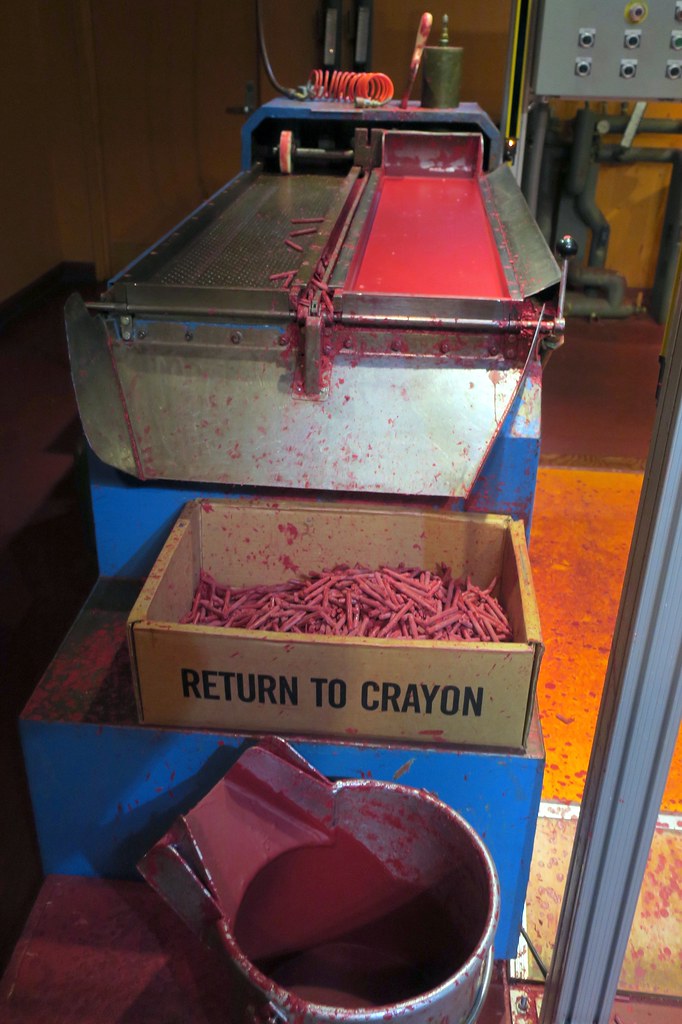 Crayola Experience Molding Coloured paraffin is molded in… Flickr