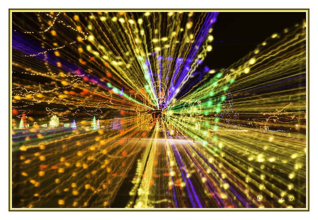 Christmas Lights gone wild in Crossroads Village What was … Flickr