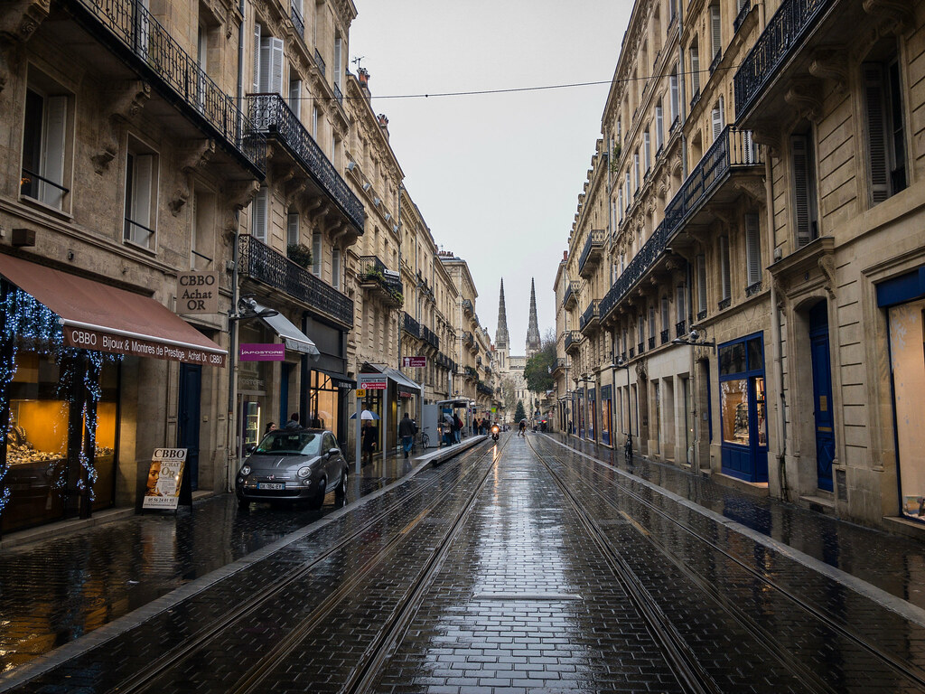 Rue Vital Carles, Bordeaux Arret de Tram Gambetta Flickr