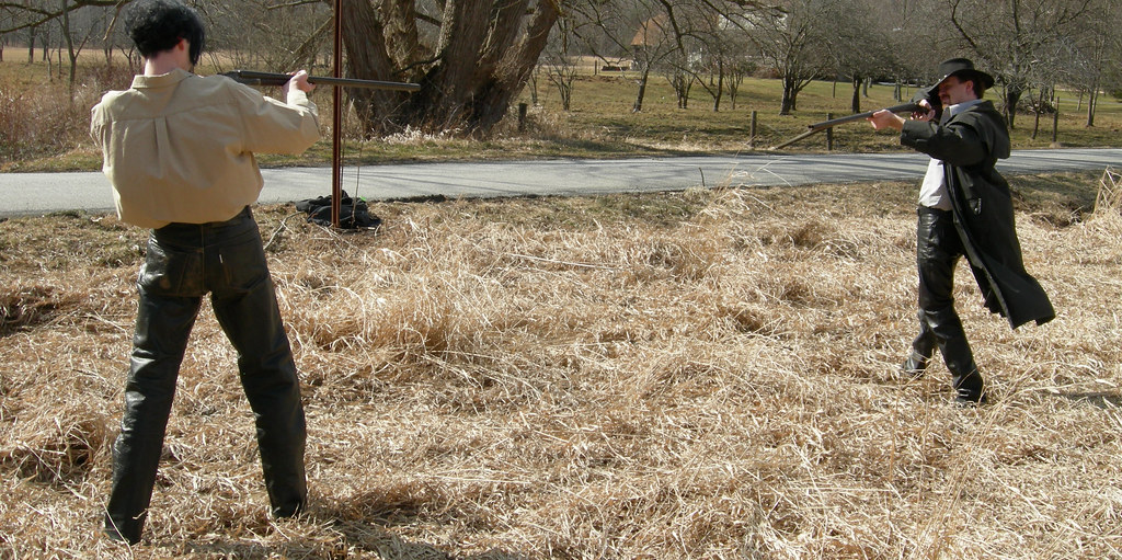 Mexican Standoff Mutually assured destruction, Texas style
