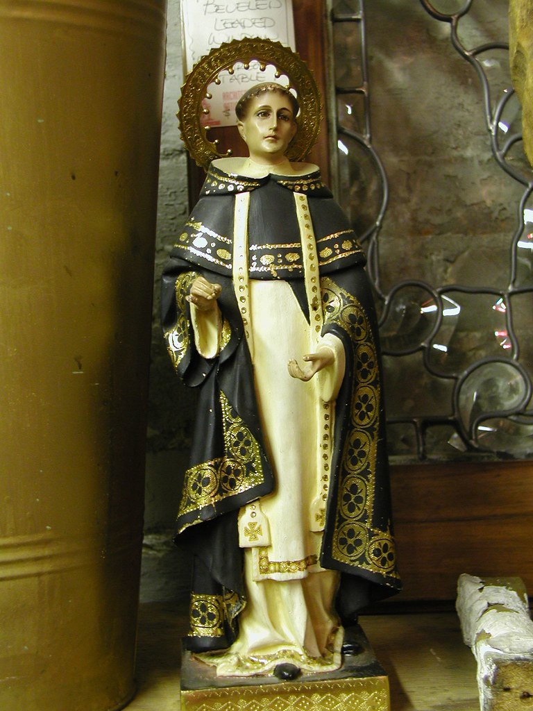 Saint Hyacinth A really cool old Catholic statue in a reli… Flickr