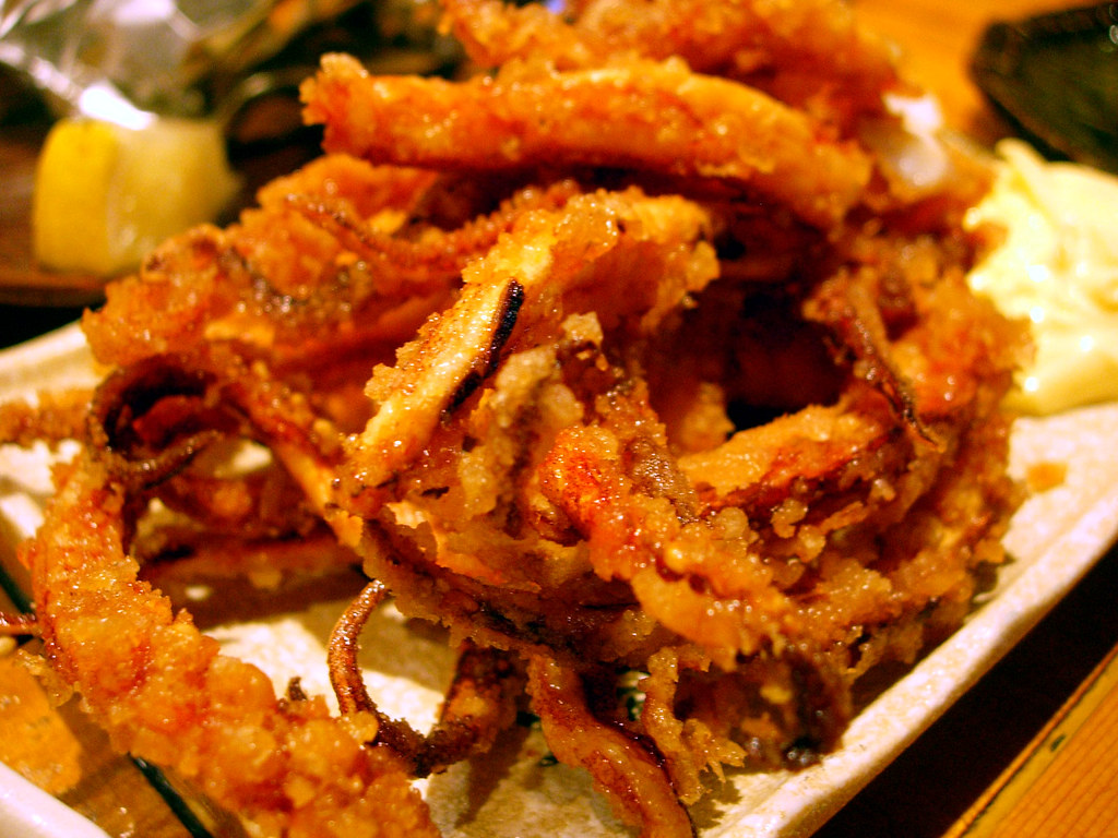 Fried Squid Legs 03.31.06 Yokocho Fried Squid Legs wEnDy Flickr