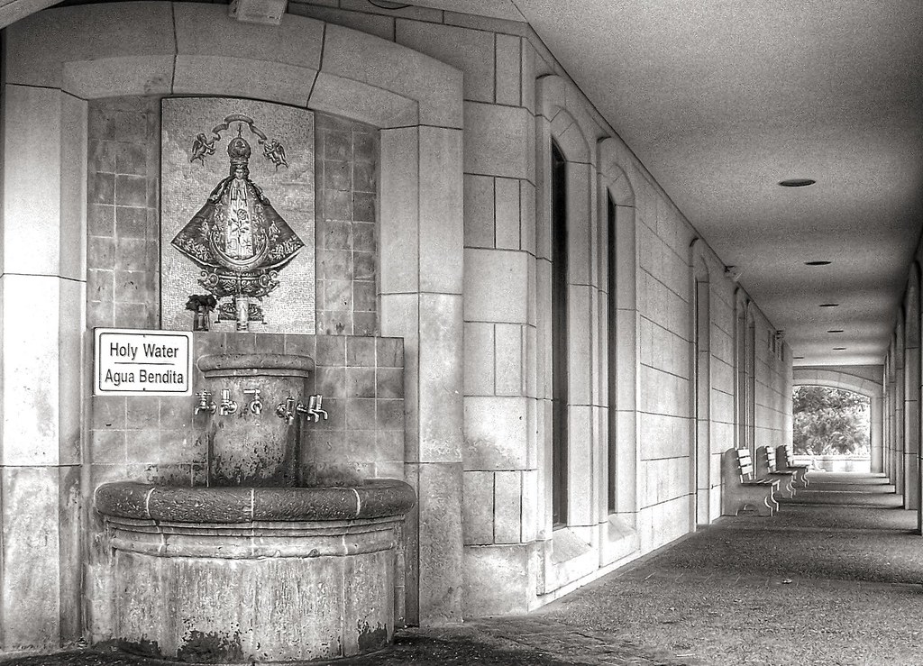 Holy Water This is the place where you get holy water at t… Flickr