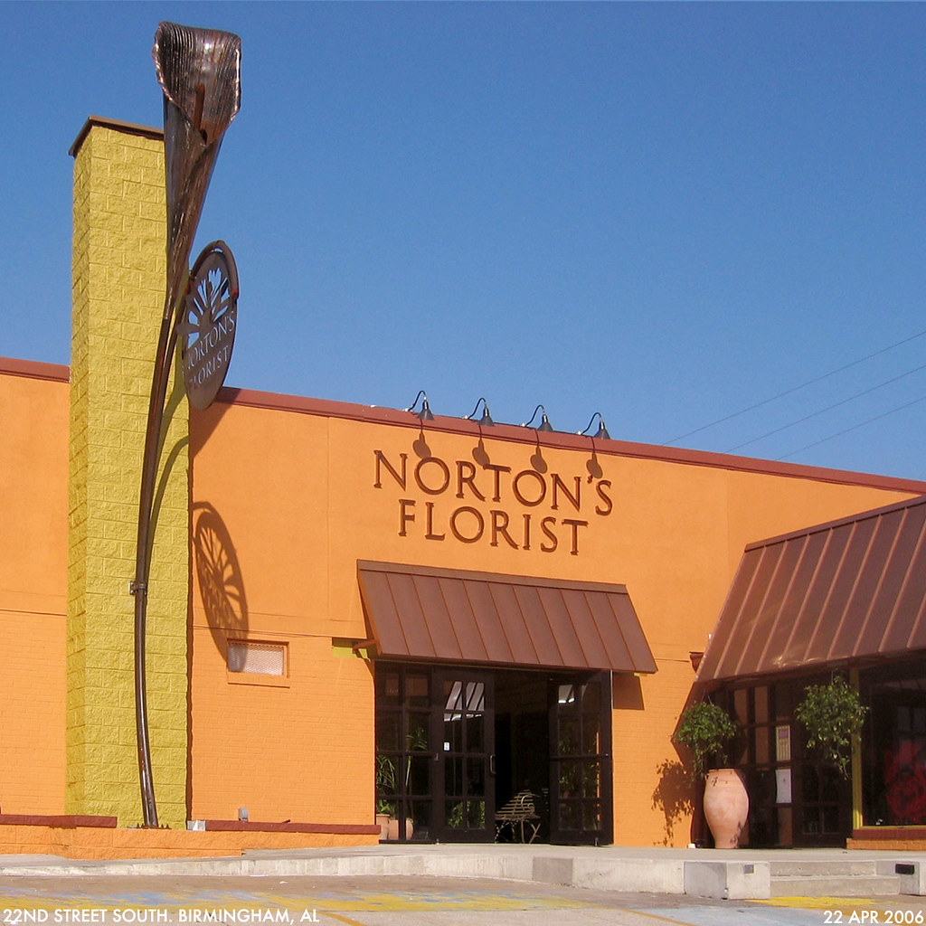 Norton's Florist Their new brightlycolored building on 22… Flickr