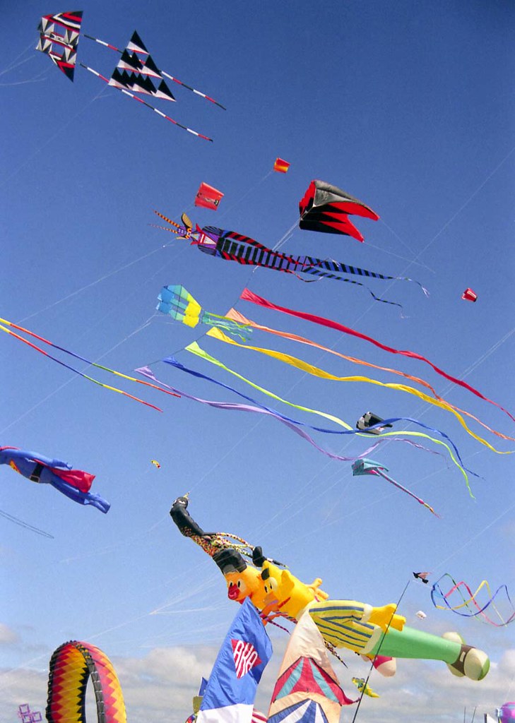 Long Beach WA Kite Festival 8 Long Beach, Washinton state… Flickr
