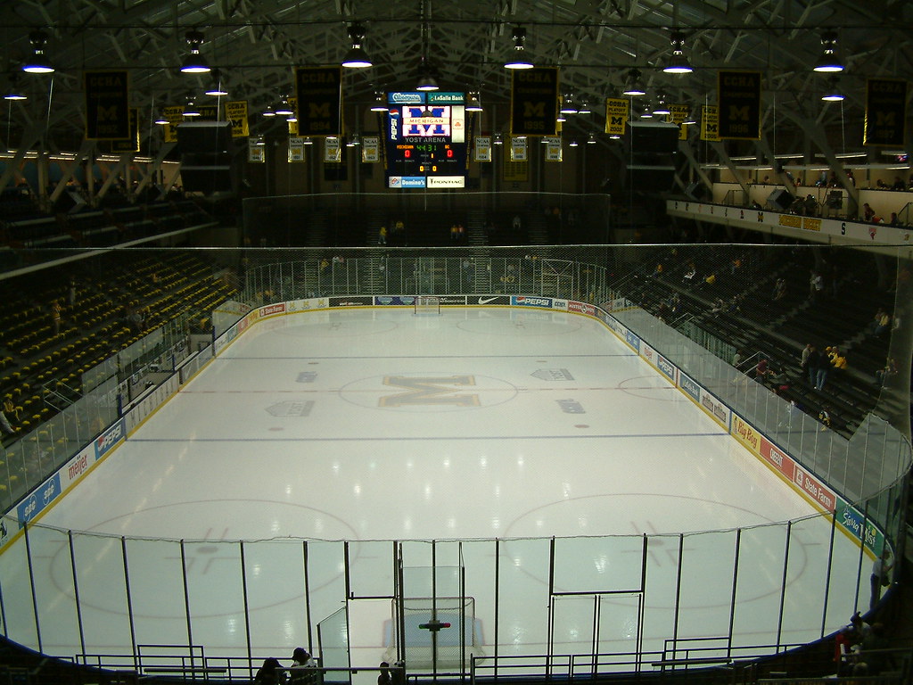 Yost Ice Arena University of Michigan Alex Gladshtein Flickr
