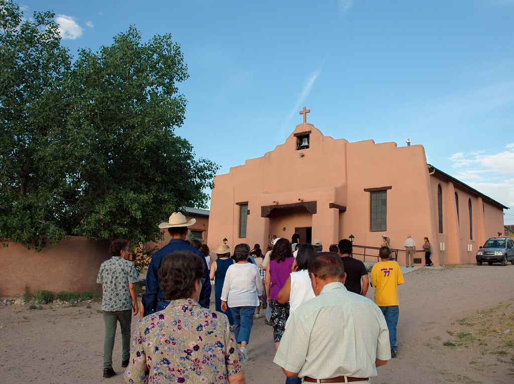 St Anthony's Church Dixon, NM The procession finishes at… Flickr