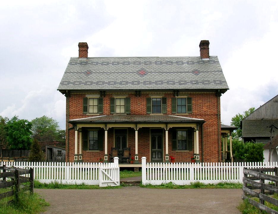 Firestone Farmhouse Built in 1828, the house was renovated… Flickr