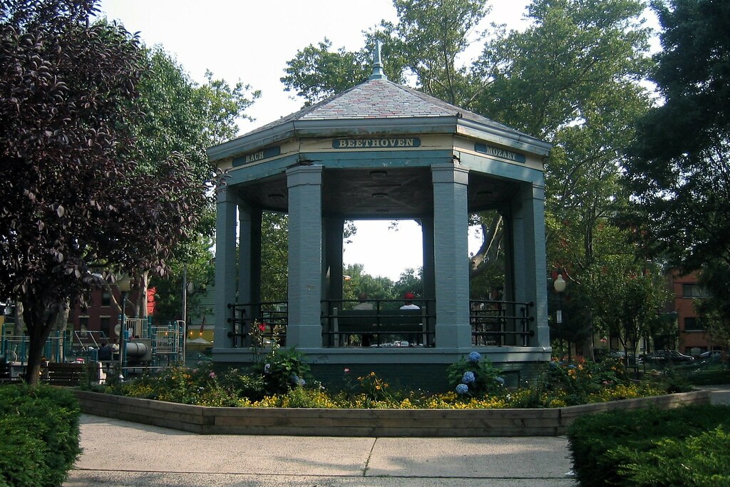 NJ Hoboken Church Square Park Gazebo a photo on Flickriver