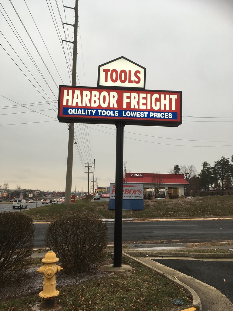 Harbor Freight Tools/Former Petco Manassas, VA Road Sig… Flickr