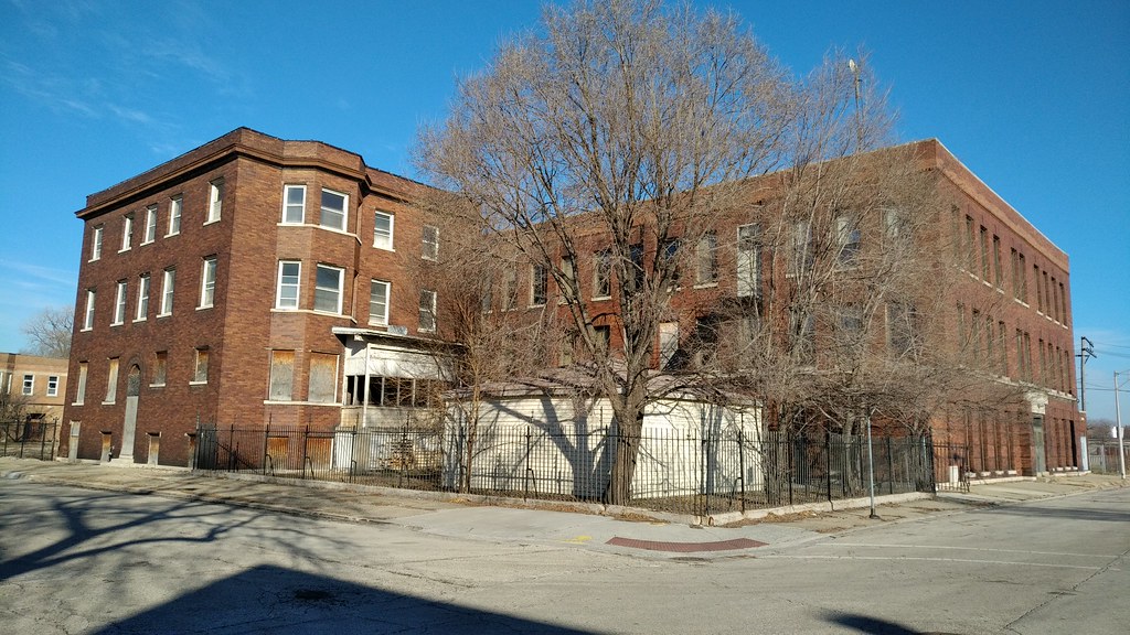 St. Cecilia's Rectory and School 2 Rectory on the left, s… Flickr