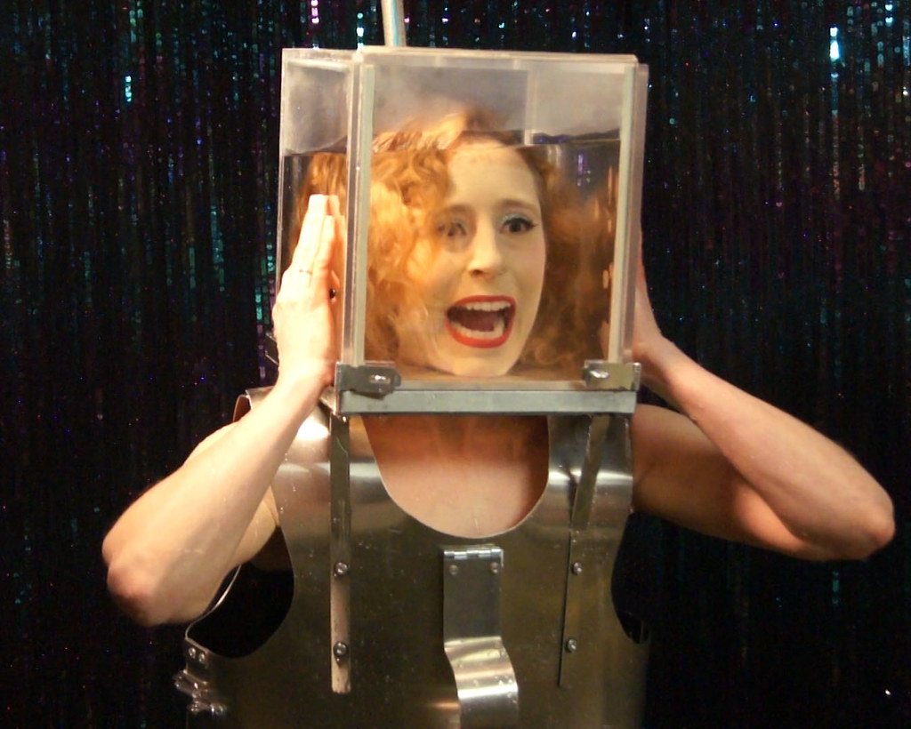 Dayle Krall performing Fatality! Dayle is firmly secured i… Flickr