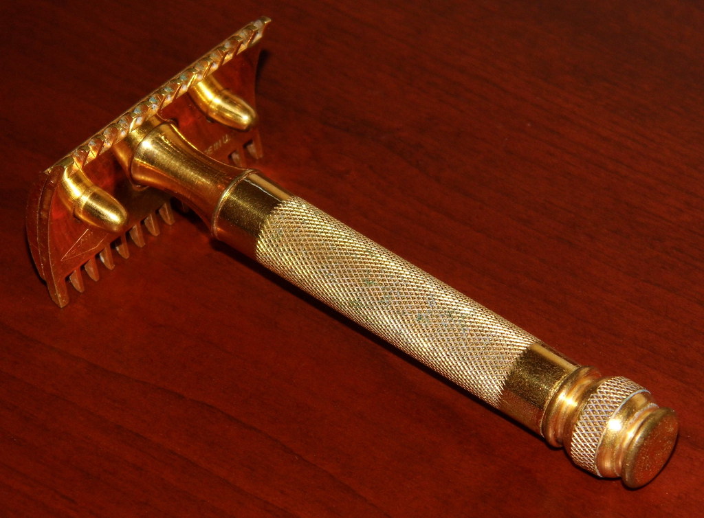 Vintage Gillette 3Piece Safety Razor, Old Type Ball End H… Flickr