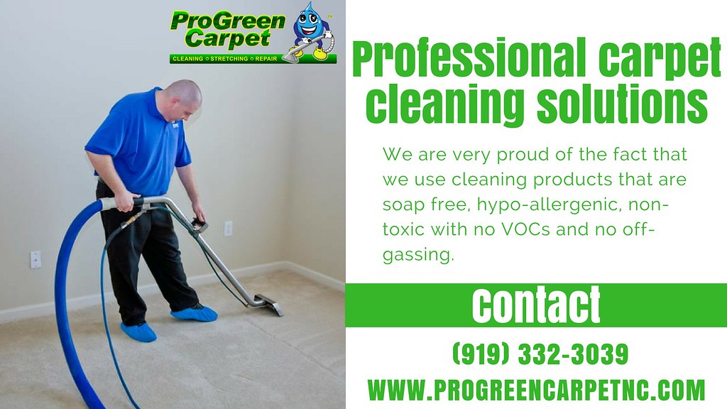 EcoFriendly Carpet Cleaning Professionals www.progreencar… Flickr