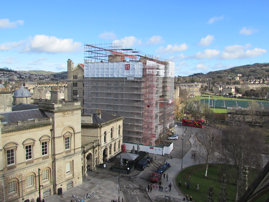 Bath View from the chancel roof of Bath Abbey (Somerset) Flickr