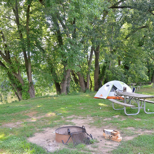 Primitive camping Canoe Landing at James River State Park Flickr