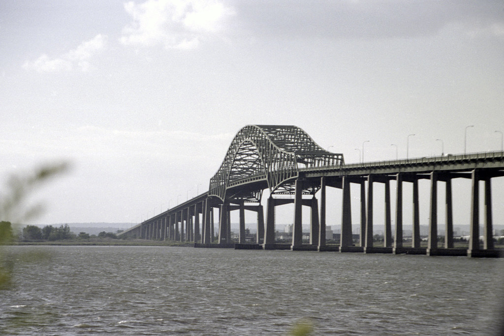 US NJ Bayonne Newark Bay Extension Bridge, NJ Turnpike (Casciano