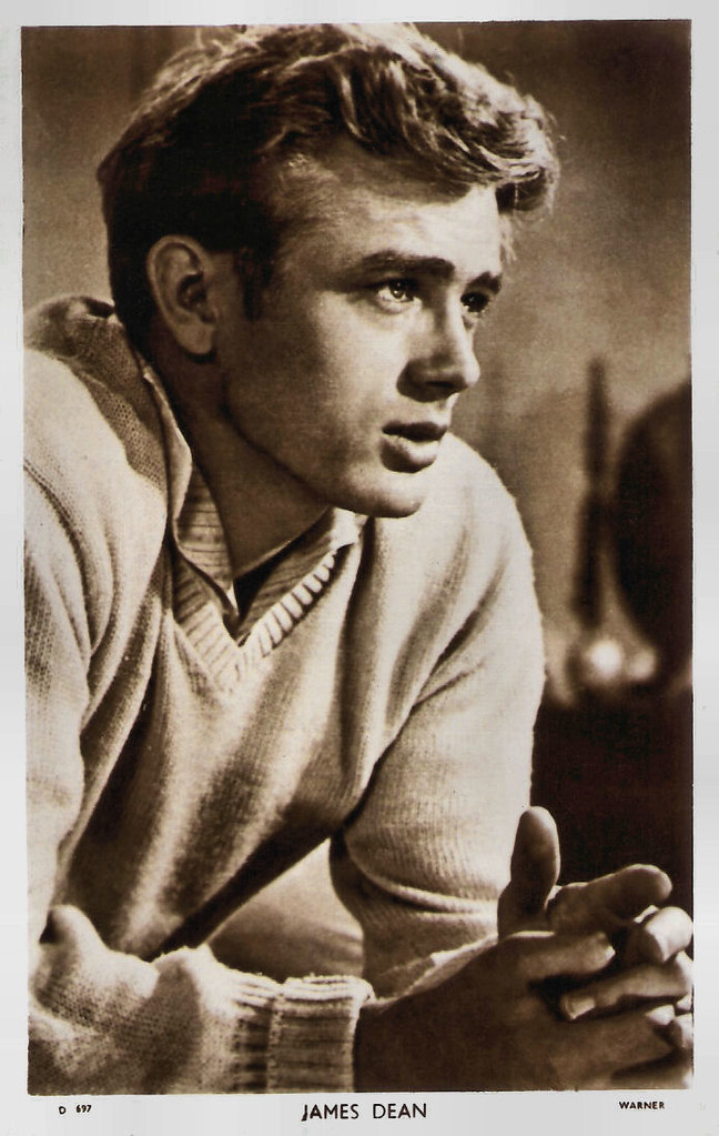 James Dean in East of Eden (1955) British postcard in the … Flickr