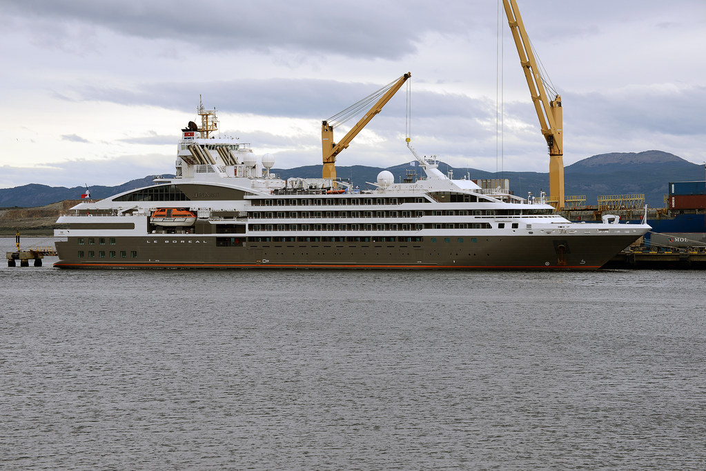 Ushuaia_2017 12 08_1779 Le Boreal is a cruise ship owned