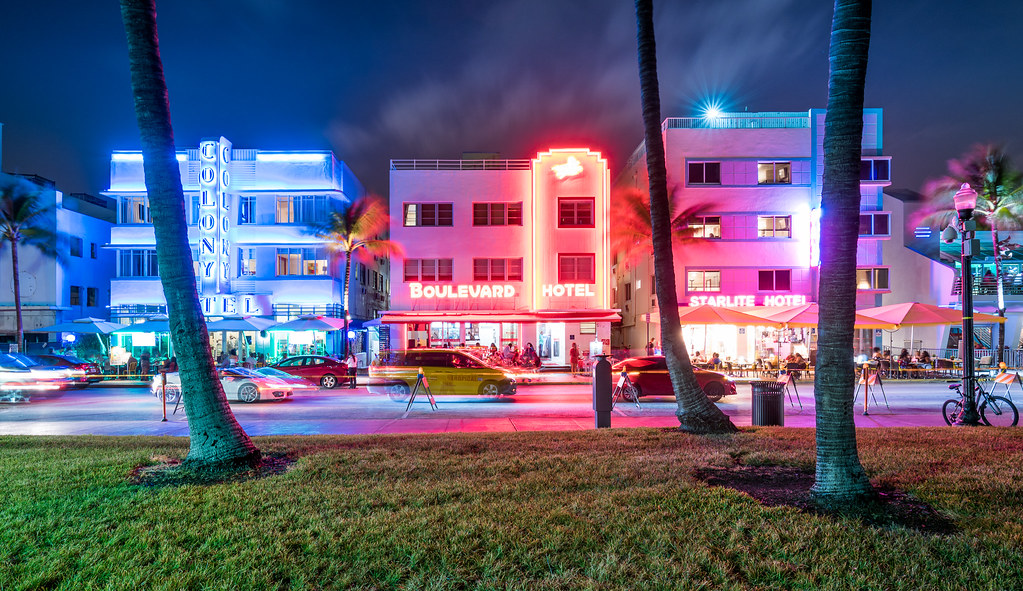 Miami Beach Art Deco Map