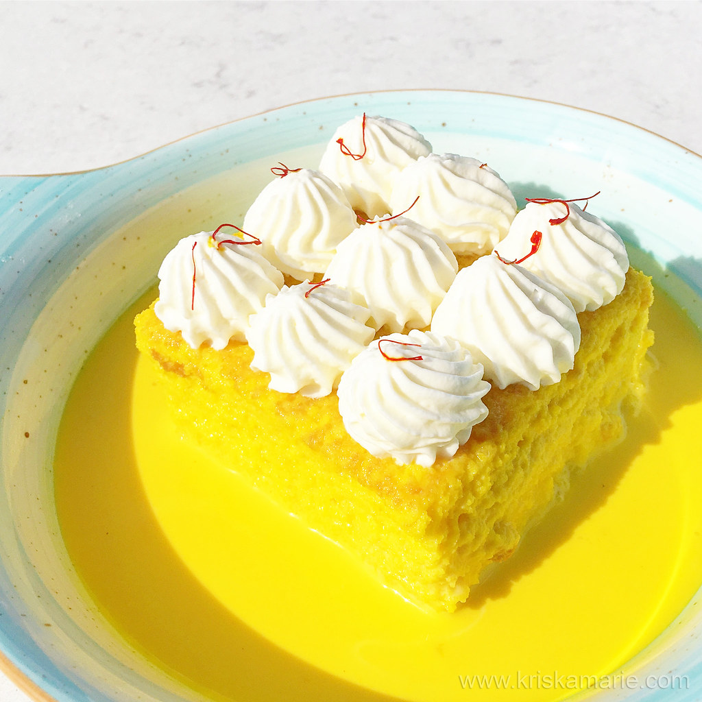 Saffron Milk Cake from Sukkar Saffron Milk Cake from Sukka… Flickr