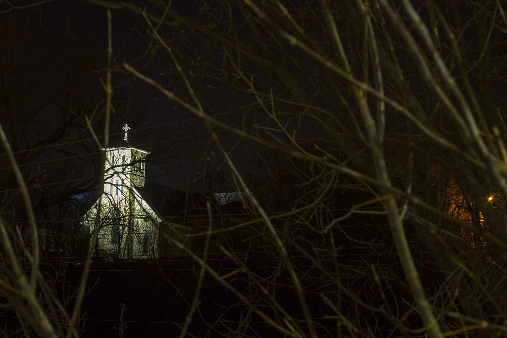 Notre Dame Catholic Church, Chippewa Falls WI Night photog… Flickr
