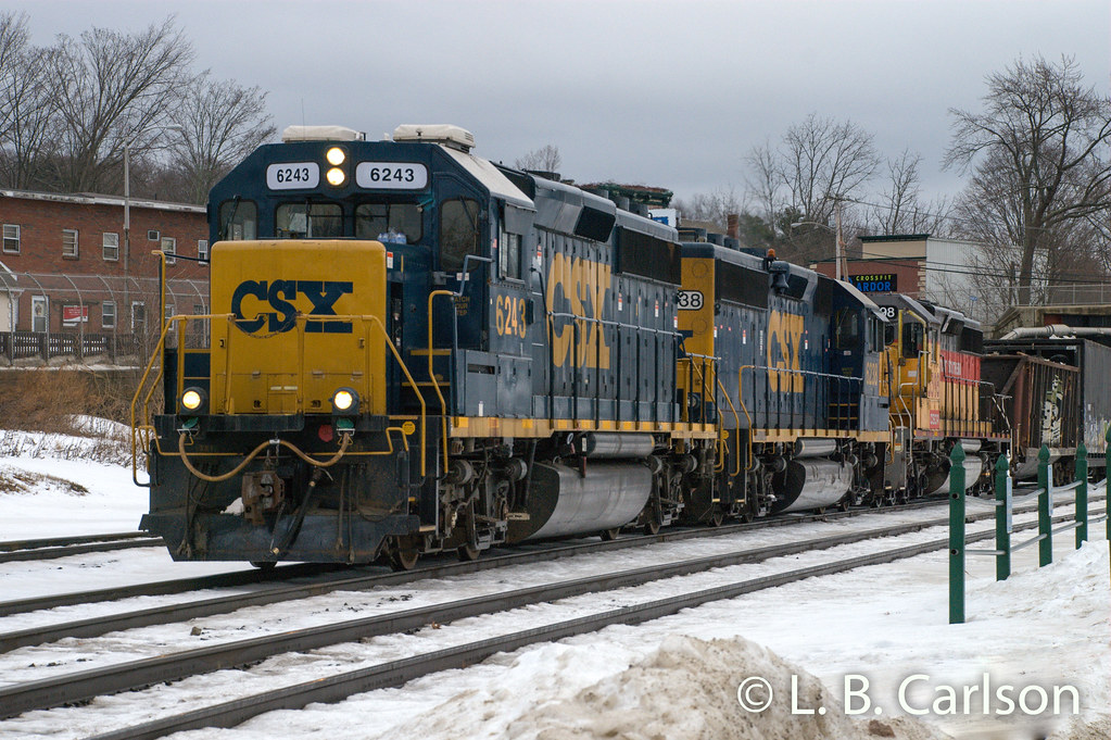 B740 West at Palmer | CSX local B740, departing west from Pa… | Flickr