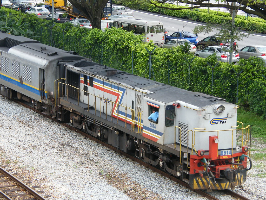 Malayan Railway YDM4 6614 Diesel Works Flickr