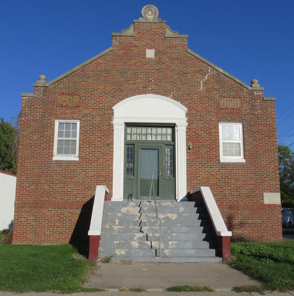 Masonic Lodge (Orient, Iowa) Orient, Iowa is located in so… Flickr