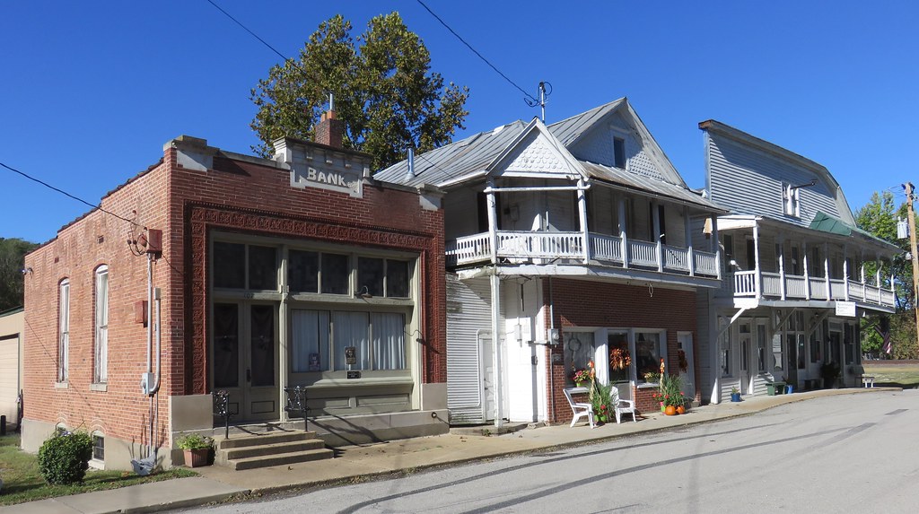 Storefront Buildings (Bonnots Mill, Missouri) This block i… Flickr