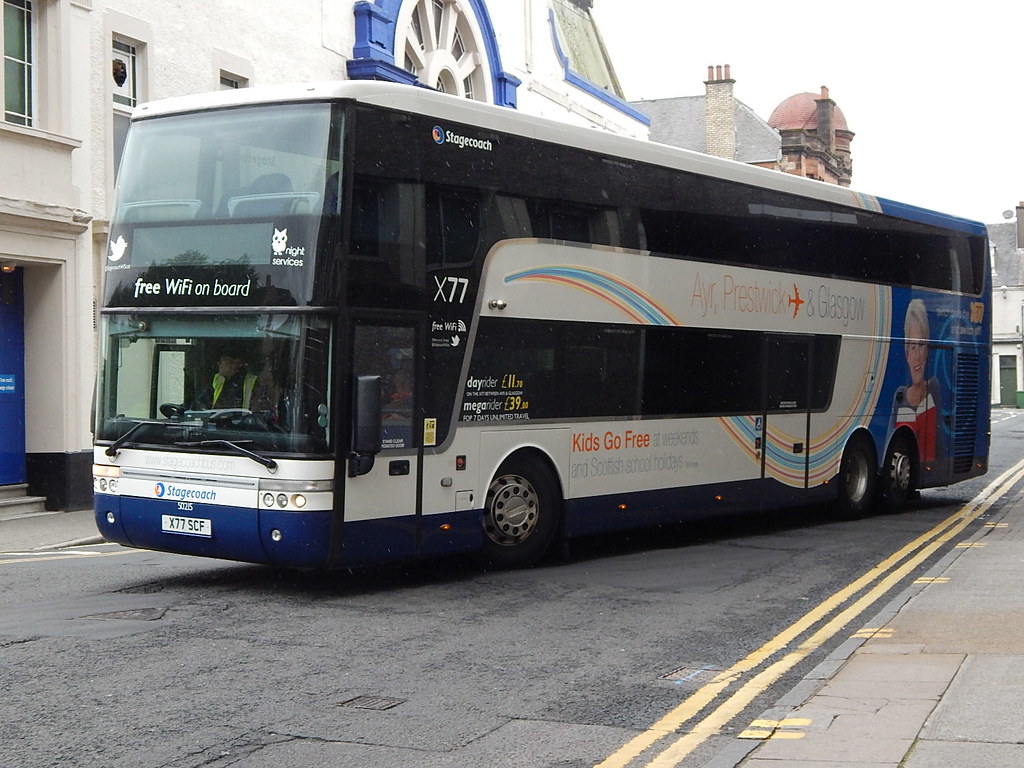 50215 X77SCF (OU09FNJ) stagecoach west scotland Ayr Van Ho… Flickr