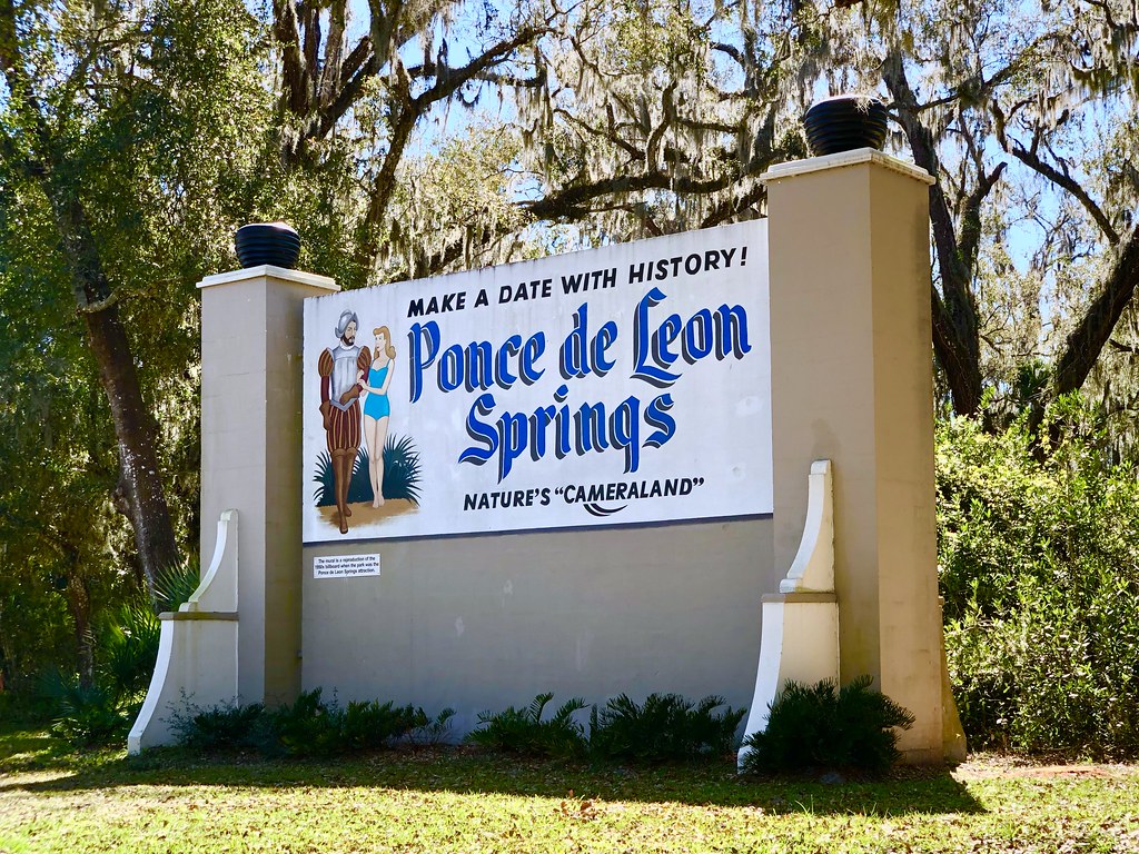Entrance to Ponce de Leon Springs State Park Lee Flickr