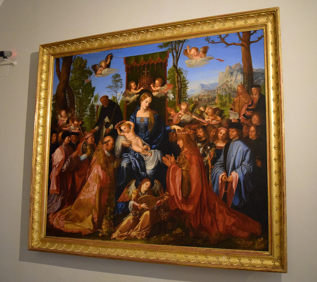 Feast of the Rose Garlands Jan Gruss 1840 (Copy after Al… Flickr