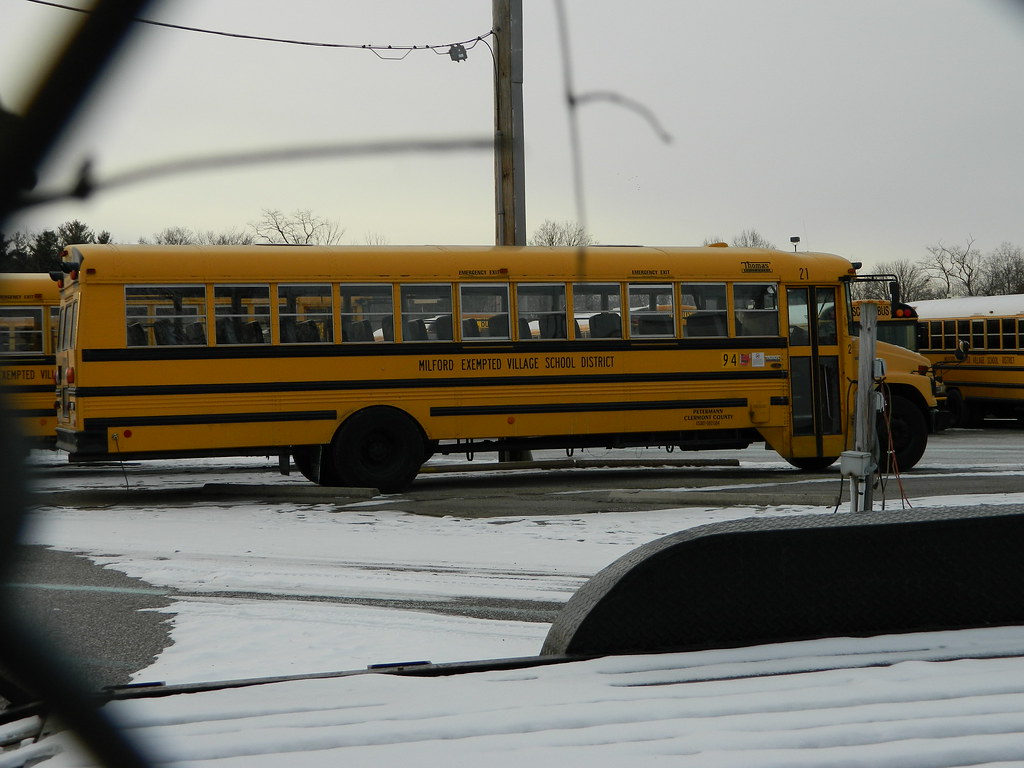 Milford Exempted Village School District 21 Bus lot Milf… Flickr