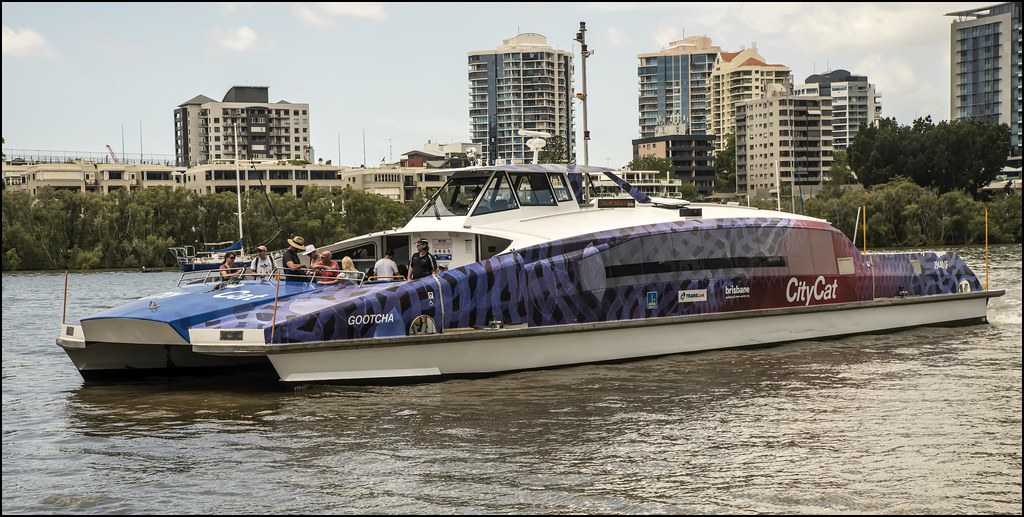 Brisbane City Cat on River1= Brisbane City Cat on River Flickr