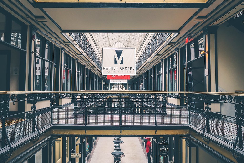 Market Arcade Buffalo New York Deganizer Flickr