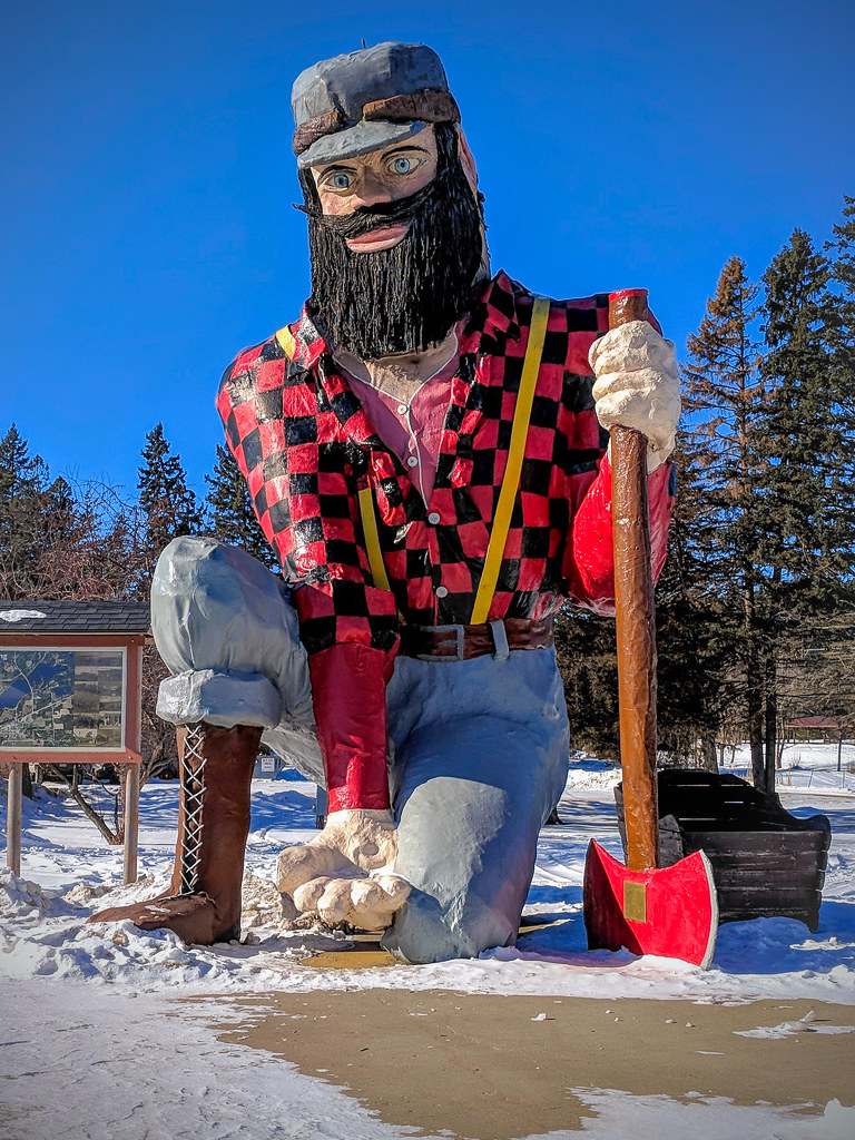 Akeley Paul Bunyan In Akeley, Minnesota Brett Whaley Flickr