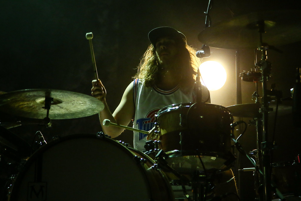 2017_Kaleo32 David Antonsson, drummer of Kaleo Andrew Mather