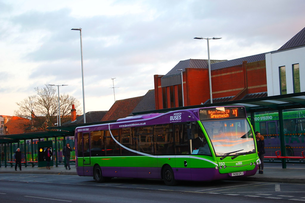 Ipswich Buses YK08EPJ 150 Ipswich Buses YK08EPJ (150) is a… Flickr