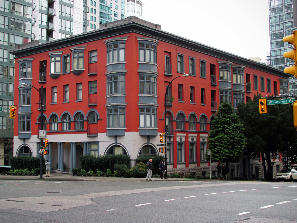 The Banff Apartments & Bute, Vancouver, BC. Reva G Flickr