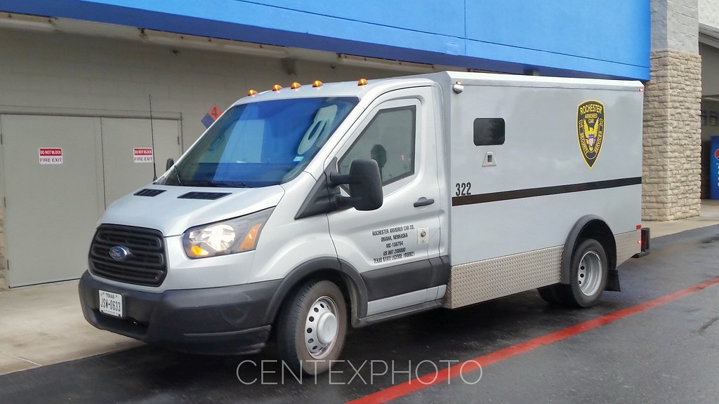 Rochester Armored Transport Ford Transit Armored Car Flickr