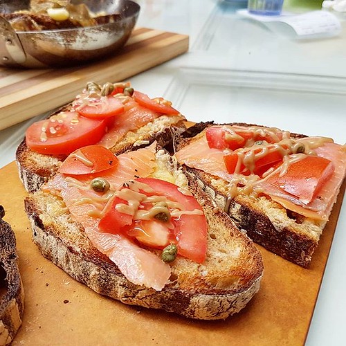 [Kuala Lumpur] Sourdough bread platter with smoked salmon … Flickr