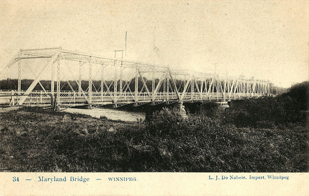 34 Maryland Bridge WINNIPEG L.J. DeNobele. Import. Win… Flickr