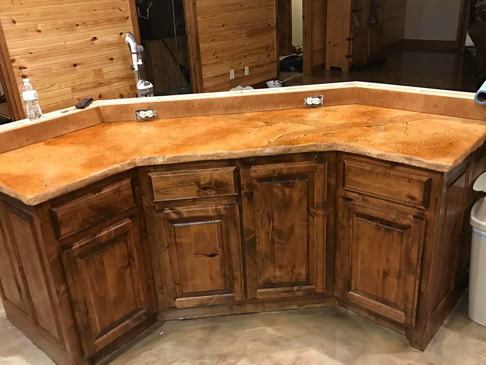 Decorative Concrete Countertops Owens Concrete Staining … Flickr